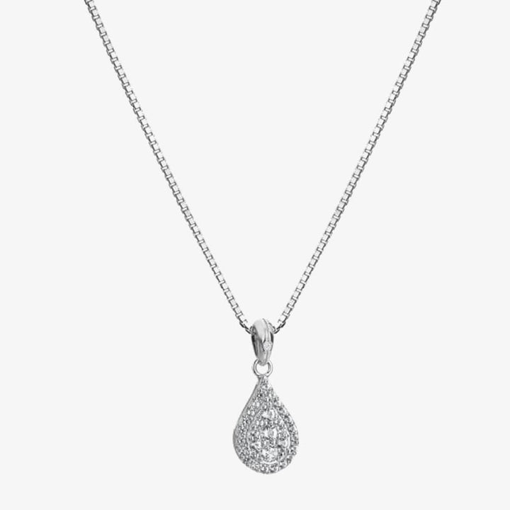 Hot Diamonds Glimmer Teardrop Necklace