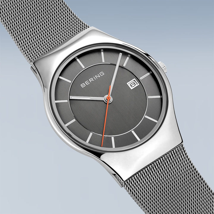 Bering Quartz Stainless Steel Bracelet Watch