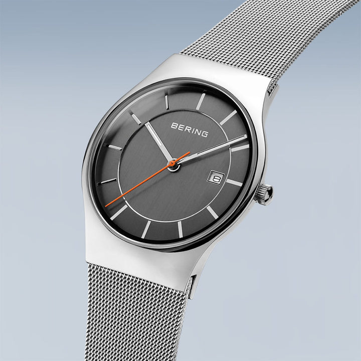 Bering Quartz Stainless Steel Bracelet Watch