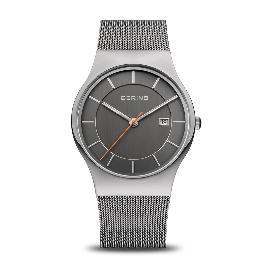 Bering Quartz Stainless Steel Bracelet Watch