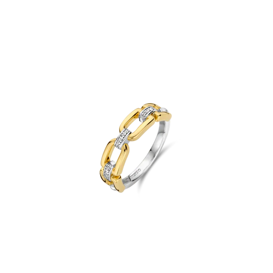 TI Sento Gold Plated Ring