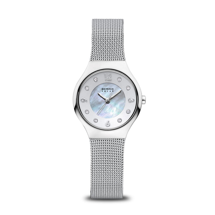 Bering Solar Stainless Steel Bracelet Watch