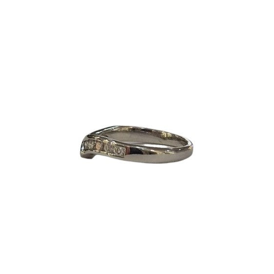 Platinum Wishbone Diamond Ring