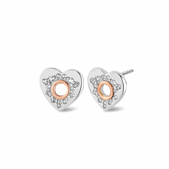 Clogau Cariad® Sparkle Silver Stud Earrings