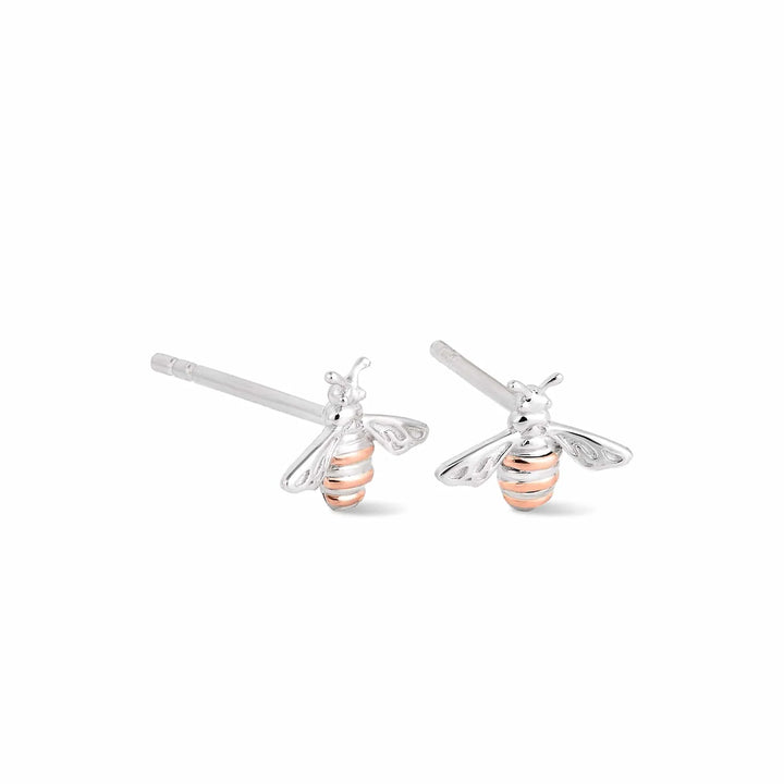 Clogau Honey Bee Silver Stud Earrings