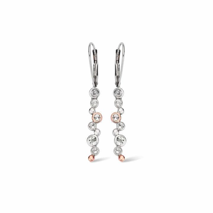 Clogau® Celebration Silver Drop Earrings