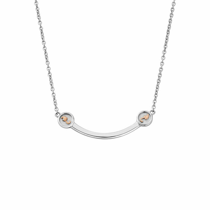 Clogau Tree of Life® Insignia Curve Silver Necklace