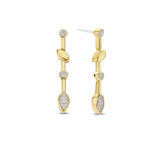 Ti Sento Gold Plated Earrings