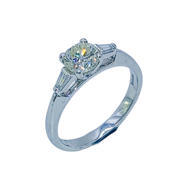 Platinum Trilogy Diamond Ring