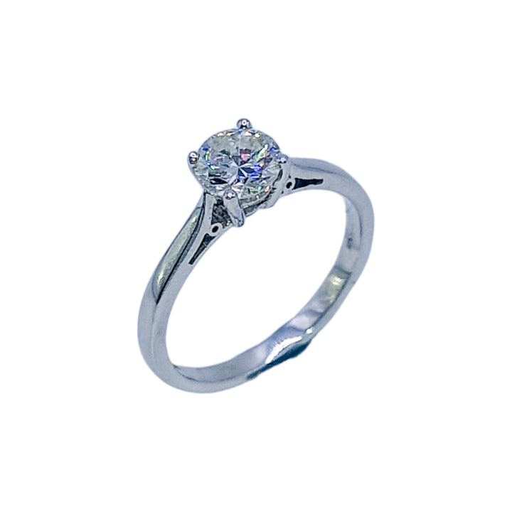 Platinum Solitaire Diamond Ring