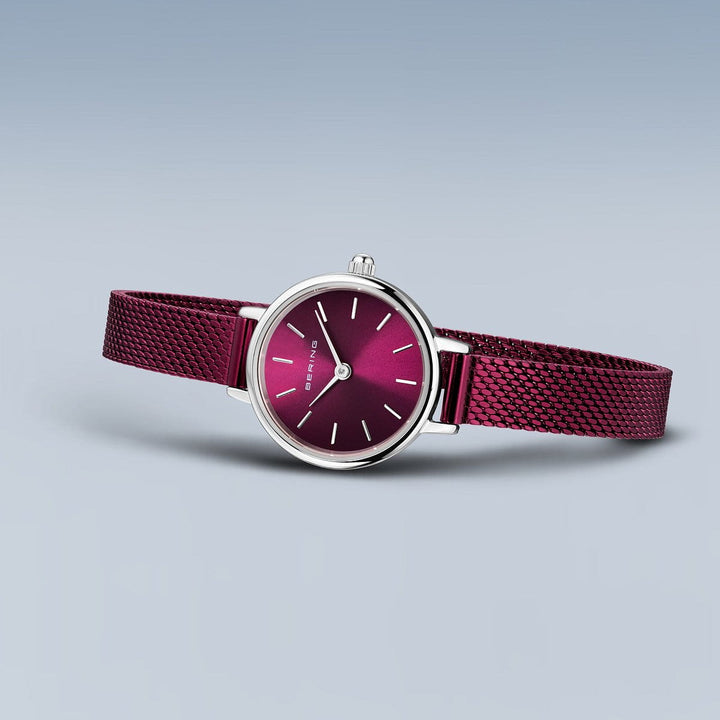 Bering Classic Purple Ladies Quartz Watch