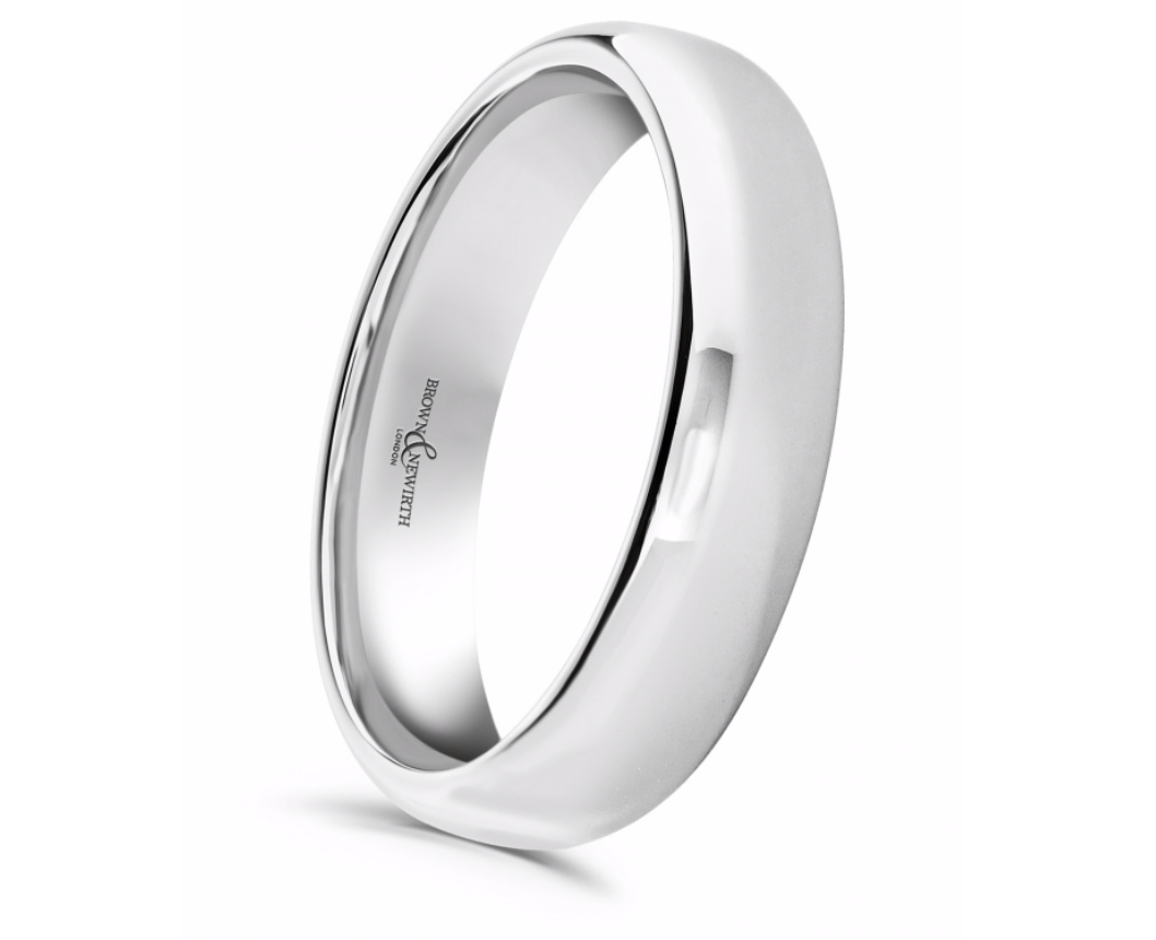 Diamond Ring in Palladium and Rose Gold - EC Design Jewelry